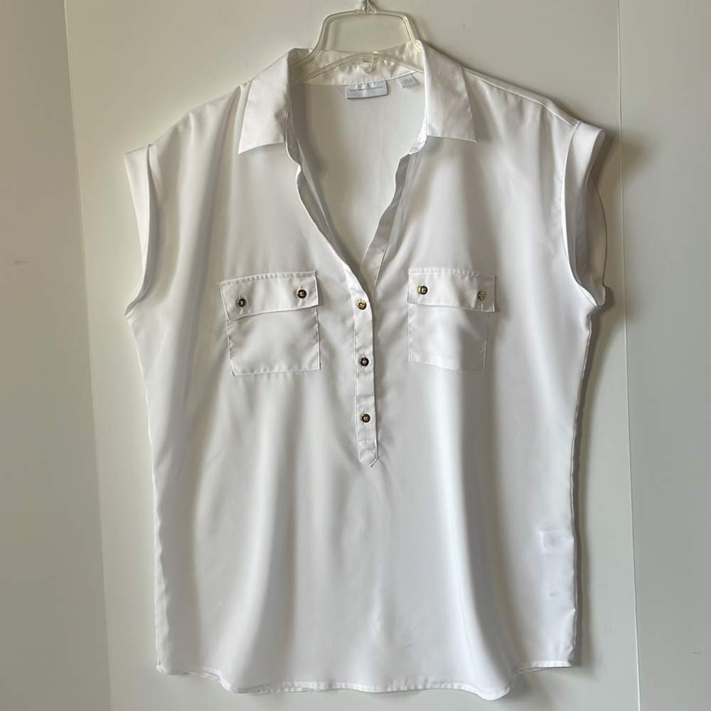 New York & Company Women's  Large Top Sleeveless